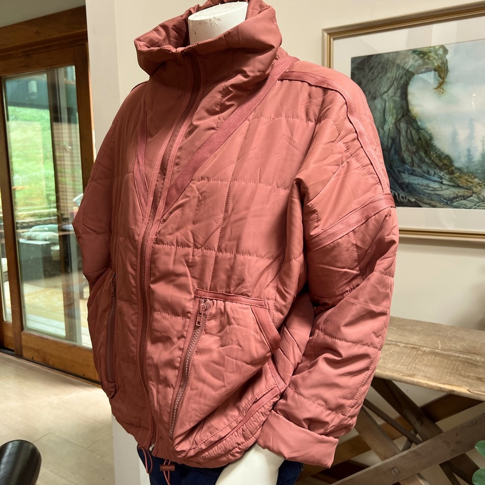 POL winter coat. This is a Salmon color